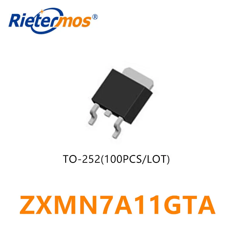 

100PCS N-CHANNEL 70V ZXMN7A11K ZXMN7A11 7A11K 7A11 TO252 высокое качество