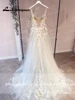 Roycebridal Appliques A Line Tulle Wedding Dress Vestido Novia Civil Boho Wedding Dress Open Back Lace Bodice Brautkleid 3