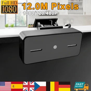 

USB HD 480/720/1080P Mini Webcam -in Micphone 100 Degrees Rotatable Camera For PC Streaming Conference Online Teaching