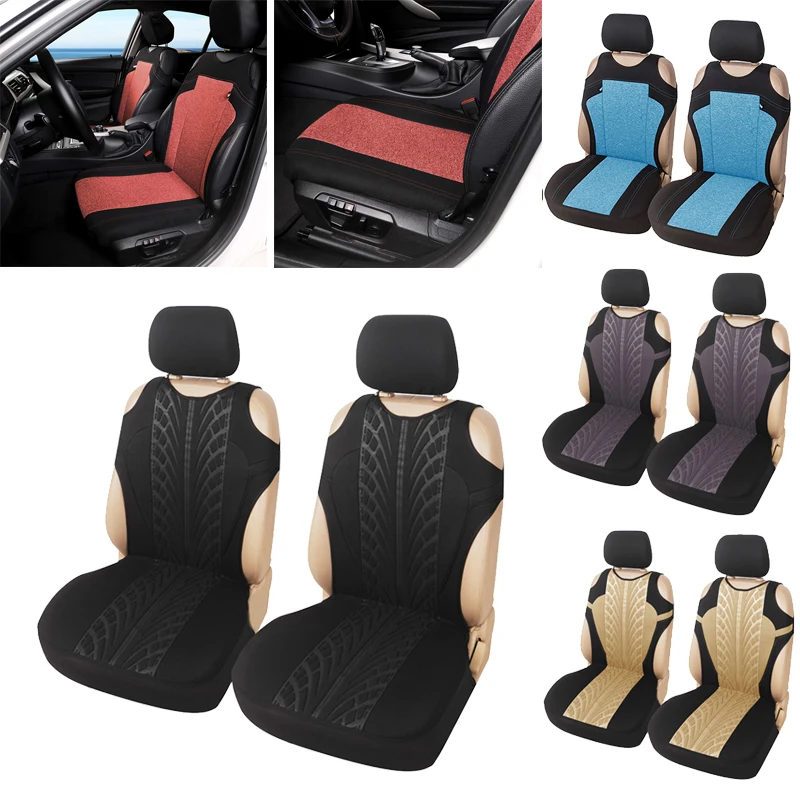 T Shirt Design Car Seat Cover for Driver Front Part Car Interior Accessories for Rio K2