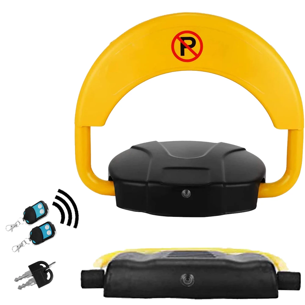 Automatic Parking Lock + Remote Control Auto Induction Alarm Private Car Parking Latch Carport Driveway Space Barrier Guard