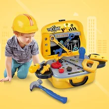 Многоцветные игрушки в виде садовых инструментов, пластиковые игрушки для детей, Инженерная модель