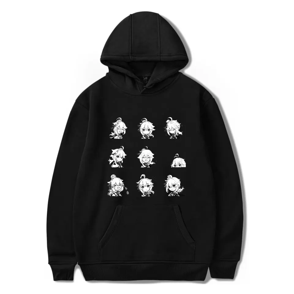 

2021 Game Genshin Impact Hoodie Kaedehara Kazuha Streetwear Sweatshirt Cosplay Men and Women Autumn Casual Tracksuit Clothes