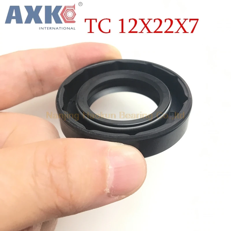10 шт. AXK 12x22x7 TC12X22X7 NBR Skeleton Oil Seal 12*22*7 Axis высококачественное уплотнение|Прокладки| |