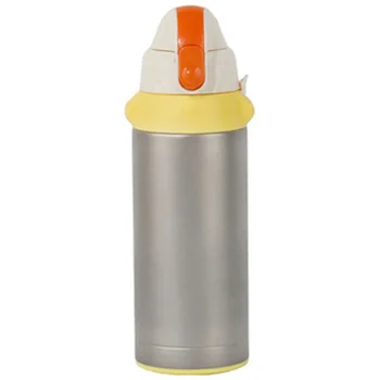 

Titanium Vacuum 600Ml Children'S Portable Water Bottle Kids Flask Cup Healthy Baby Tea Mugs Ice