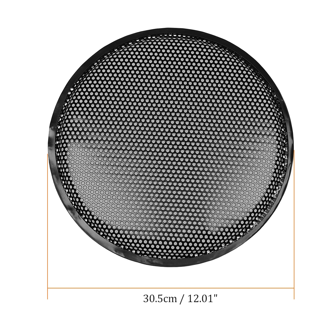 Grill Cover Mesh Protector Car Speaker Net Cover Woofer Subwoofer Grill 12" 2pcs For Honda For Nissan uxcell