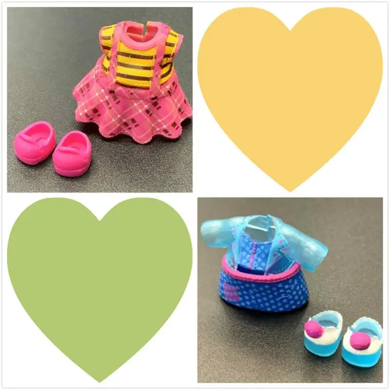 

New L.O.L Original Cloth Accessorries For L.O.L Peanut Buttah & JELLY JAM Hairvibes Series Dolls Limited collection