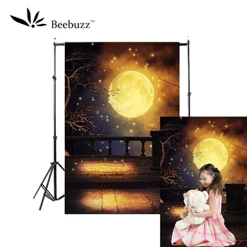 

Animated scene picture background photography studio photophone Dreamy night moonlight Children's photo shoot