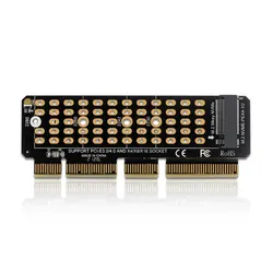 Carte d'extension NVME Riser M.2 vers PCIE4.0, performances stables, fente d'interface PC EX4/X8/X16 