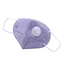 5 шт./компл. Одноразовый Респиратор активированный уголь клапан анти-smog PM2.5 маска для Для женщин Для мужчин