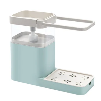 

Drain Liquid Detergent Space Saving PP Storage Rack Kitchen Organizer Sponge Home Cleaning Tool Multifunctional Freestanding