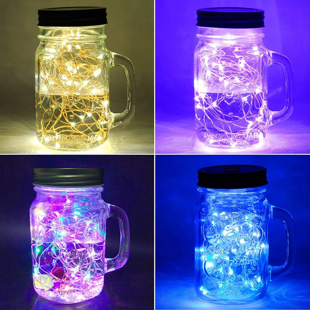 

Battery LED String Light 2M 20LED Silver Wire Holiday Outdoor Waterproof Fairy Lights for Christmas Party Wedding Decoration