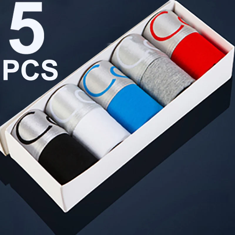 3/4/5Pcs/Lot Sexy Men Underwear Cotton Gay Underwear Men Boxer Shorts Boxers Mens Underwear Boxers Cueca Boxer Para Hombre