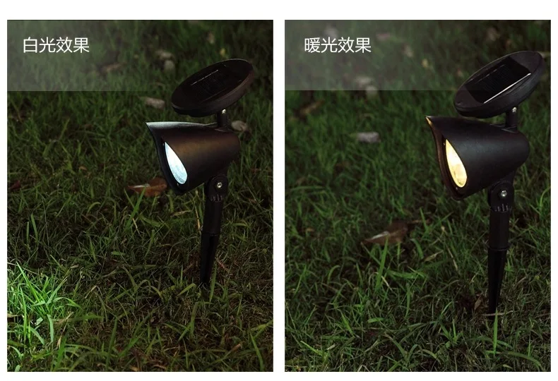 4LED Solar Lamp Solar Garden Lamp Solar-powered Lawn Lamps Solar Spotlights LED Light