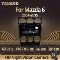 TIEBRO 2Din Android 10,0 Auto-Multimedia-Player Für Mazda 6 2004-2015 Auto Radio GPS Navigation Auto Radio Stereo blutooth Player