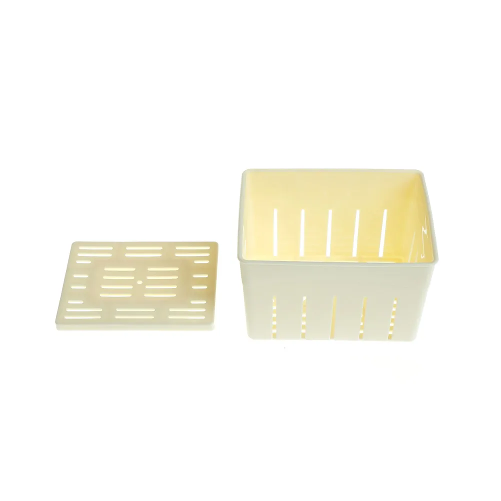 1pc DIY Plastic Homemade Tofu Maker Press Mold Kit Tofu Making Machine Set Soy Pressing Mould with Cheese Cloth Cuisine kitchen utensils tofu mold