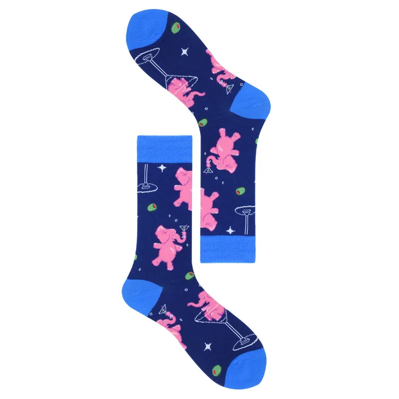 EIOISAPRA-Harajuku-Hot-Sale-New-Product-Socks-Men-Cute-Cartoon-Deer-Dog-Cat-Animal-Happy(13)