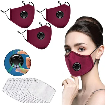 

Reusable Mask Windproof Foggy Haze Pollution Respirato Cloth Mouth Mask Reuseable Mouth Cover Mouth Mask Washable Face Mask mond