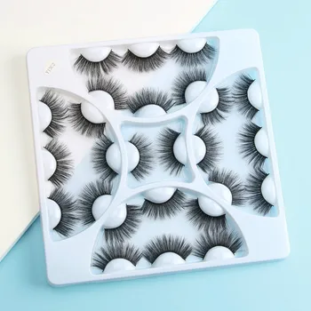 

MAANGE 13 pairs 3D Mink Lashes Natural False Eyelashes Dramatic Volume Fake Lashes Makeup Eyelash Extension Silk Eyelashes