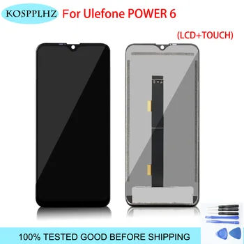 

6.3'' Black For ulefone power 6 Full LCD DIsplay + Touch Screen Digitizer Assembly 100% Tested For ulefone power6 Phone