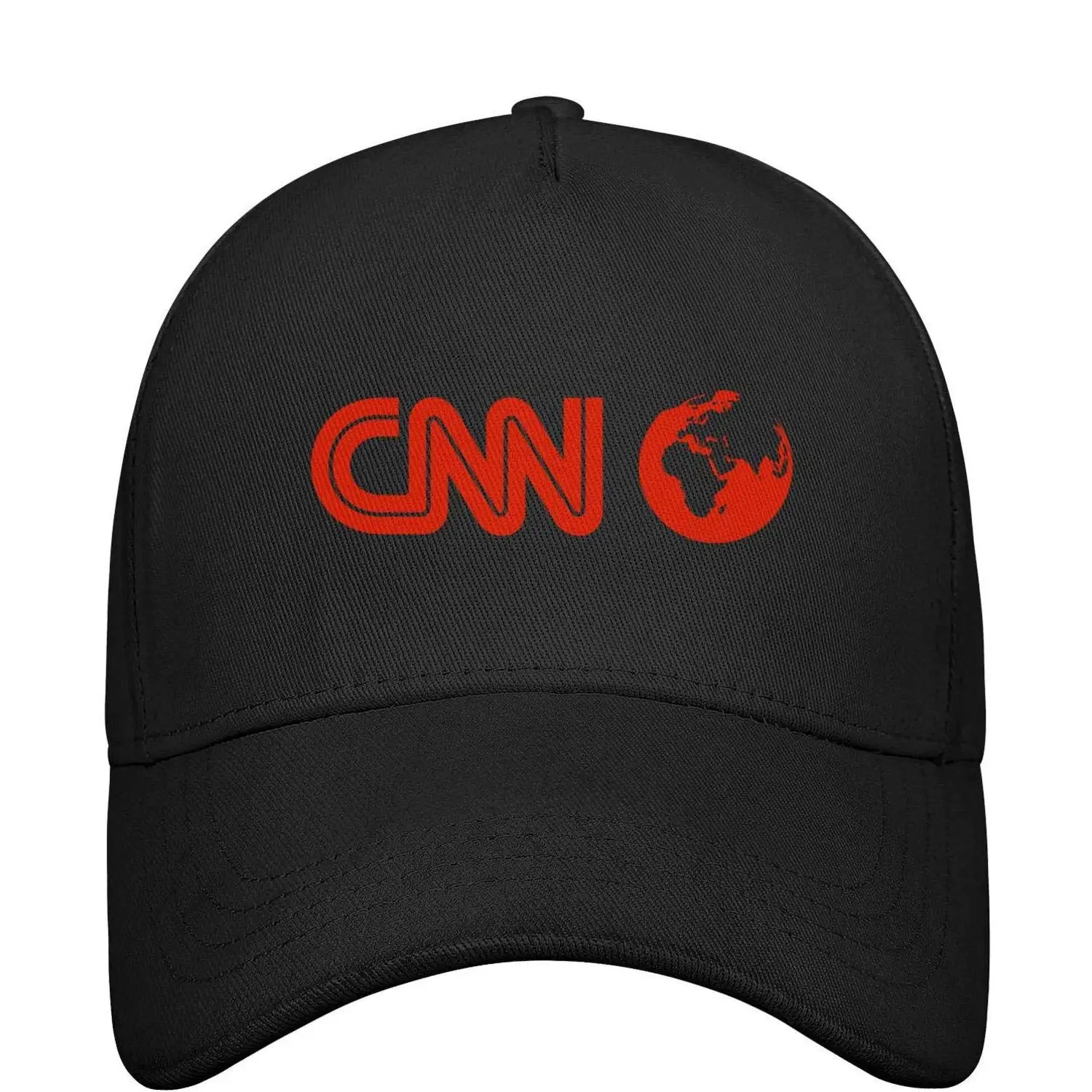 CNN-логотип-унисекс повседневные бейсбольные шляпы папа регулируемые шляпы от солнца