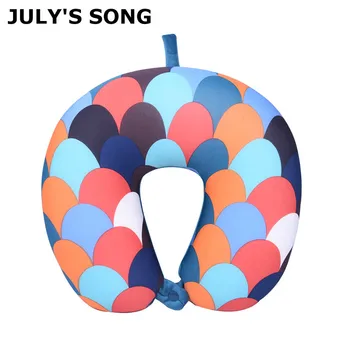 

Bohemia Beach U Pillow Nanoparticles Neck Support Headrest Health Care Cushion Airplane Flight Foam Particles Pillow For Travel