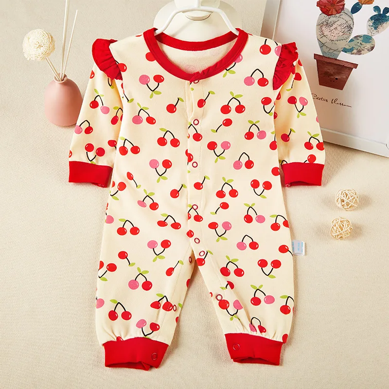 

Cotton Baby Jumpsuit Double-Sided BABY'S Romper Hot Selling Cotton Clothes for Babies Kids' Rompers
