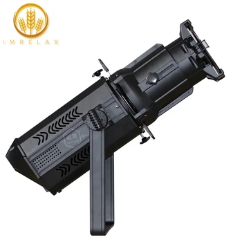 

IMRELAX New 200W LED ZOOM Framing Theater Spot Light High CRI Profile Studio Church Runway Show Spotlight