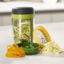 New Chopper Three In One Shredded Vegetables Rotating Cup Shredded Cold Dishes Chopper Sliced Cucumber And Zucchini
