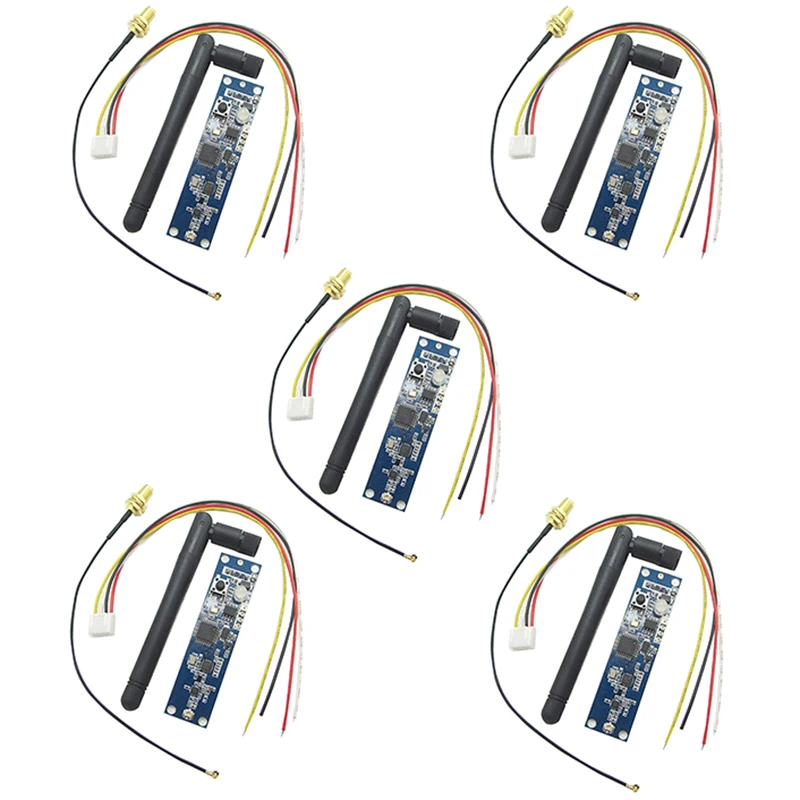 

FFYY-5 Pcs Wireless DMX512 PCB Module Board LED Light Controller Transmitter Receiver