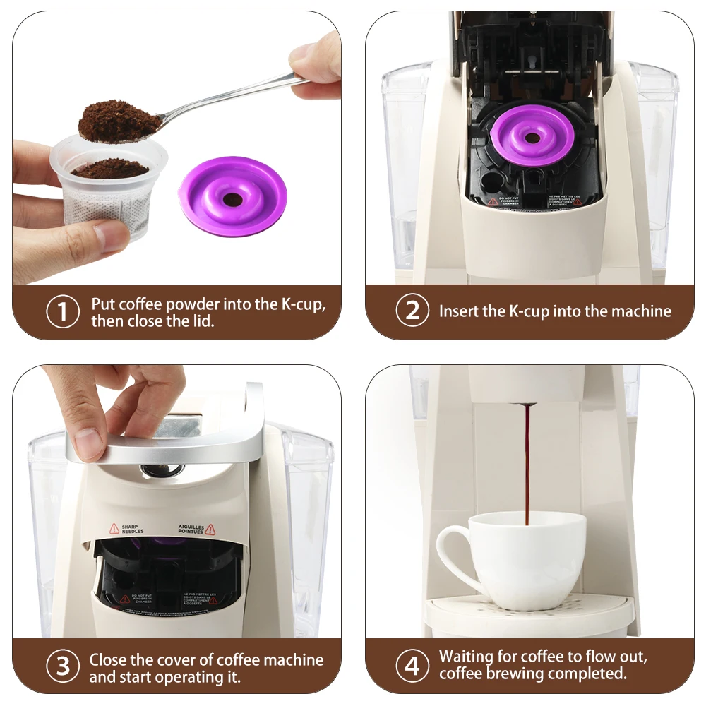 Non-woven Fabrics K Cups Reusable Lids 