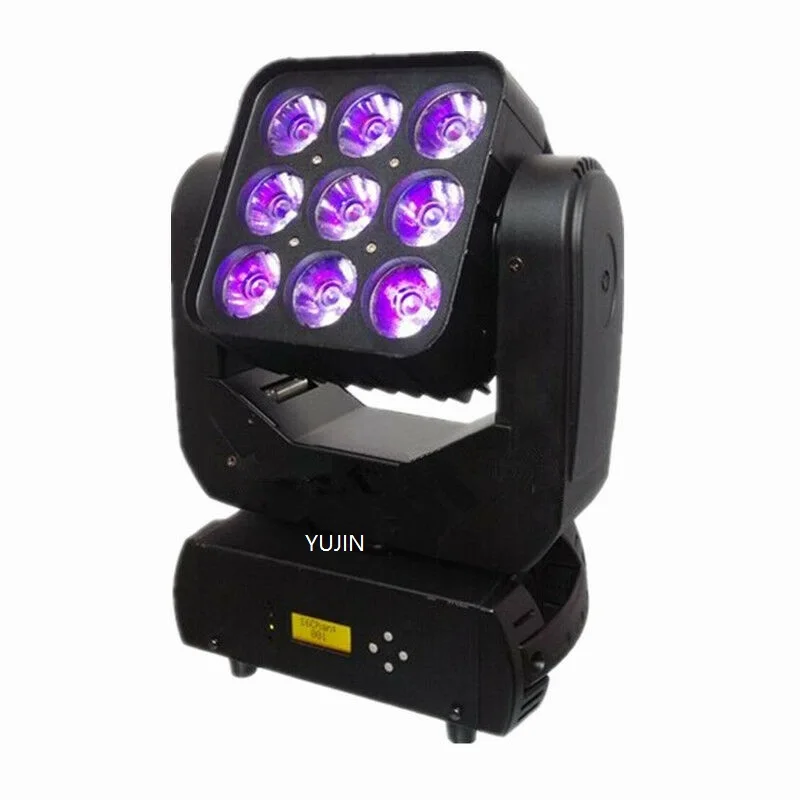 9x10 Вт CREE RGBW 4 в 1 lyre светодиодный движущийся головной Луч для сцены DJ клубный