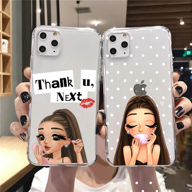 God Is A Woman Thank U Next Ariana Grande TPU Мягкий силиконовый чехол для телефона iPhone 12 11Pro MAX 12mini SE 6s