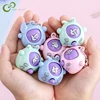 5/10pcs Mini Fair Finger-guessing Game Rock Paper Scissors Play Toy Egg Delicate Key Chain Pendant Children Fun Battle Game DDJ 1
