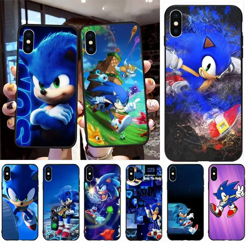 Чехол для телефона Supersonic Sonic Game iphone 12 Mini SE 2020 5 5S 6 6S Plus 7 8 X XR XS 11 Pro Max | Мобильные