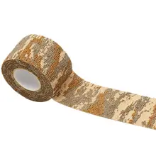 1 рулон клейкой повязки 4,5 м самоклеящаяся камуфляжная стрейч медицинская повязки Нетканая защитная лента