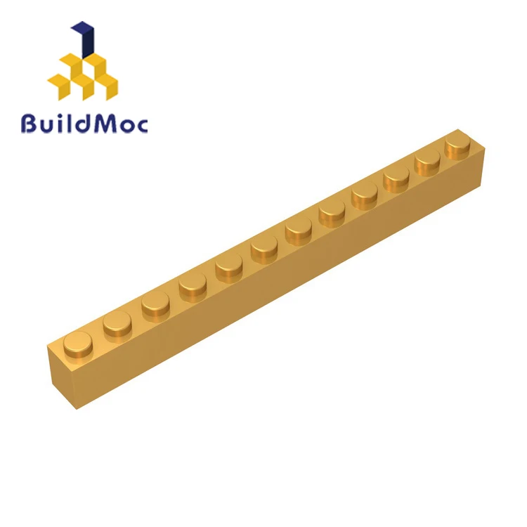 BuildMOC Compatible Assembles Particles 6112 Brick 1 x 12 For Building Blocks Parts DIY electric Educati | Игрушки и хобби