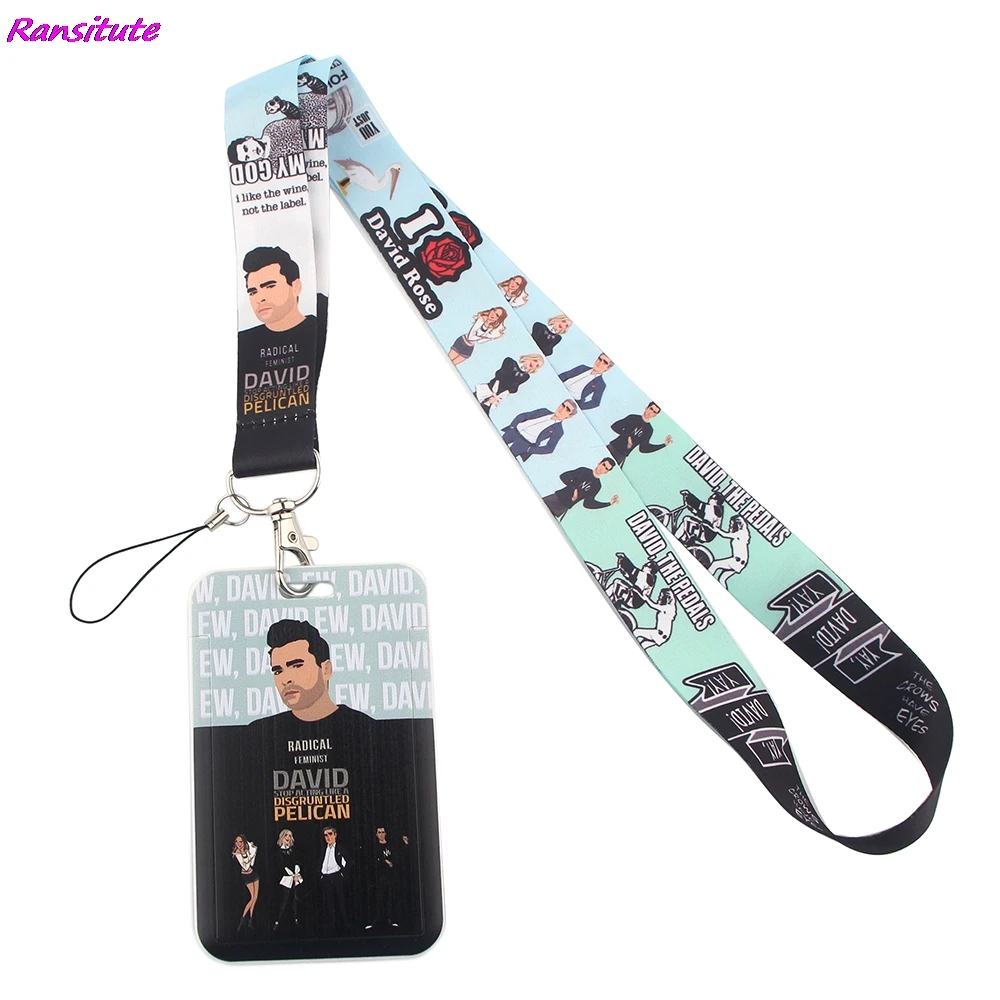 Ransitute R1416 ТВ показать шнурки для кредитных карт ID держатель значка студент Для