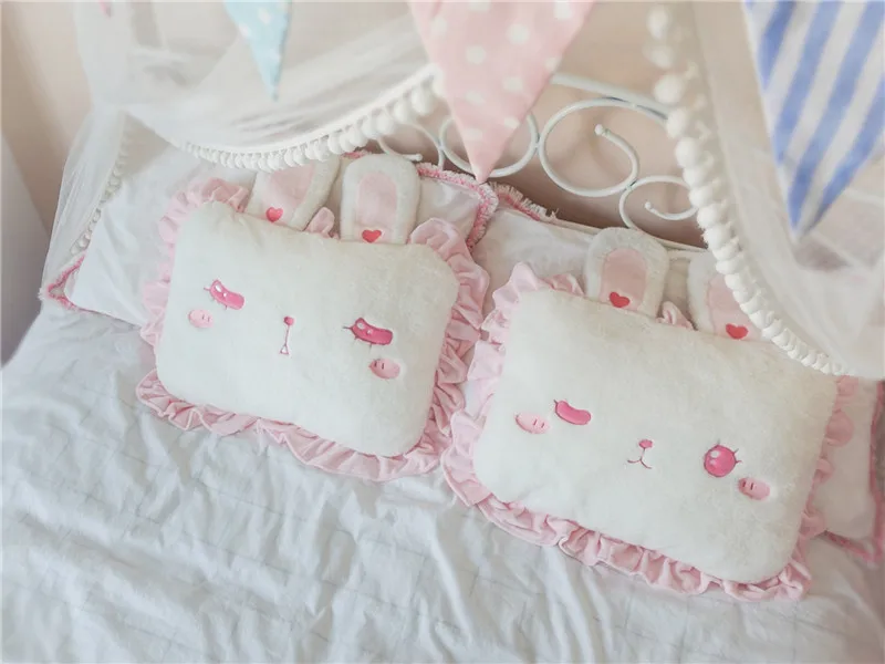 BOBO Bu Rabbit Подушка INS Online Celebrity GIRL'S Heart диванная подушка кружевная Подушка моющаяся подушка для девочек