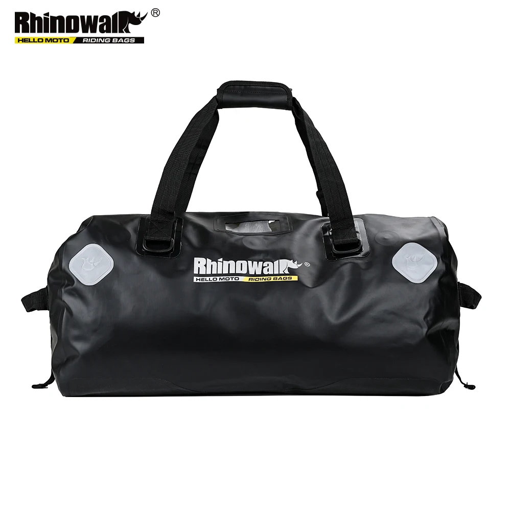 

Rhinowalk Waterproof 65L Moto Cycling Bag Multi-functional Durable Motorcycle Rear Seat Tail Bag High Capacity Travel Dry Bag