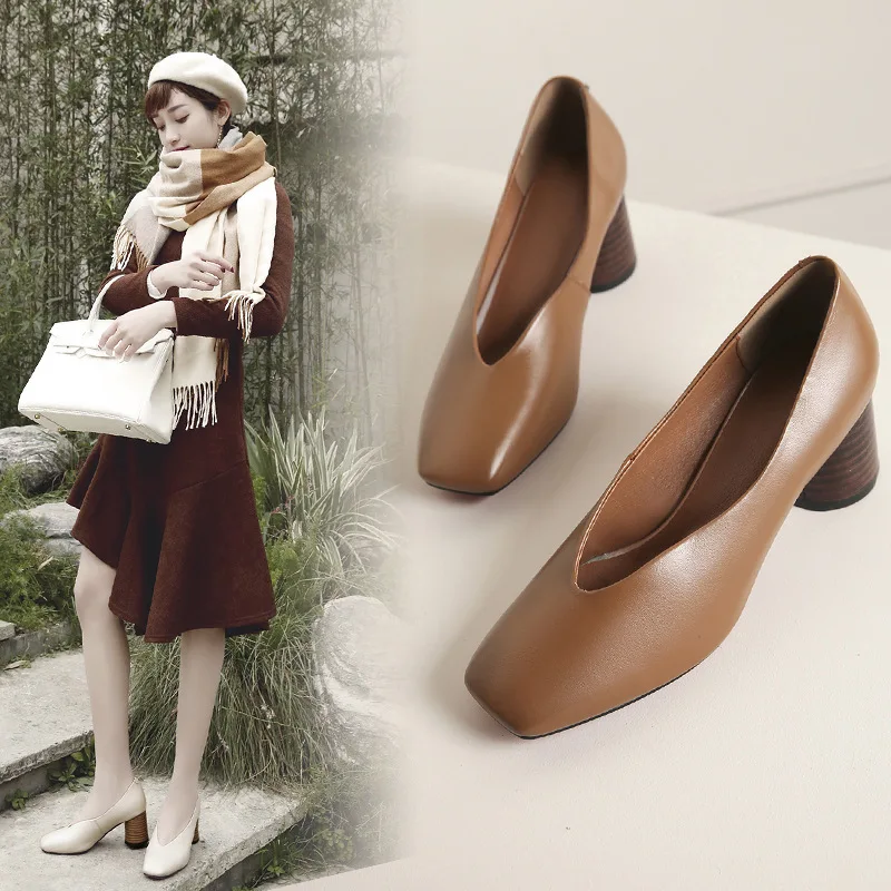 

Genuine Leather With Women's Comfortable High With Women's Shoes