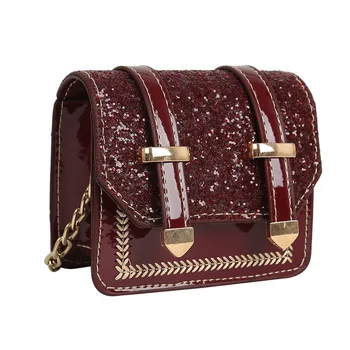 

Fashion Mini Sequins Shoulder Bag Flap 2019 Mini Handbag Crossbody Bag for Women