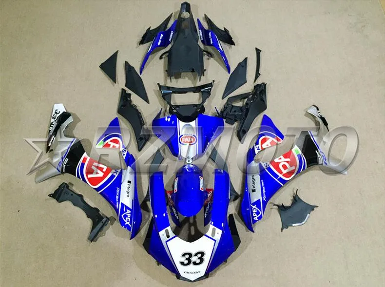 Новая форма для литья под давлением обтекатель Yamaha YZF 1000 R1 15 16 лет в комплекте ABS