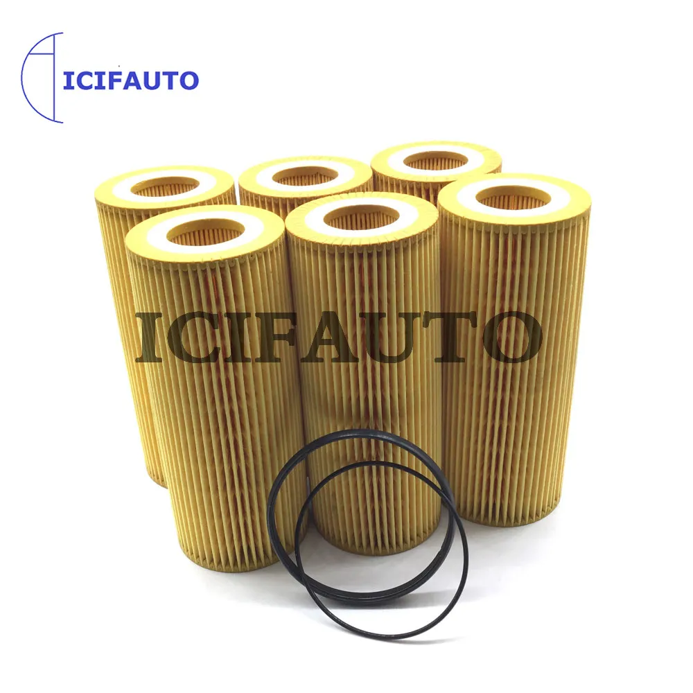 

6X масляный фильтр двигателя для Audi A4 A6 Quattro A7 S4 S5 Q5 Q7 VW Porsche Cayenne 3,0/3.2L 06E115562A 95810722200 06E115562C