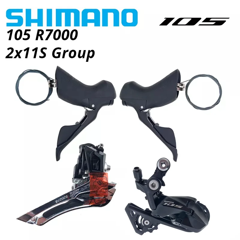 Рычаг переключения передач SHIMANO 105 R7000 11s Group 2*11s ST правая и левая пара задний