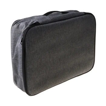 

Document Ticket Storage Bag Waterproof 3 Layers Large Capacity For Home Travel