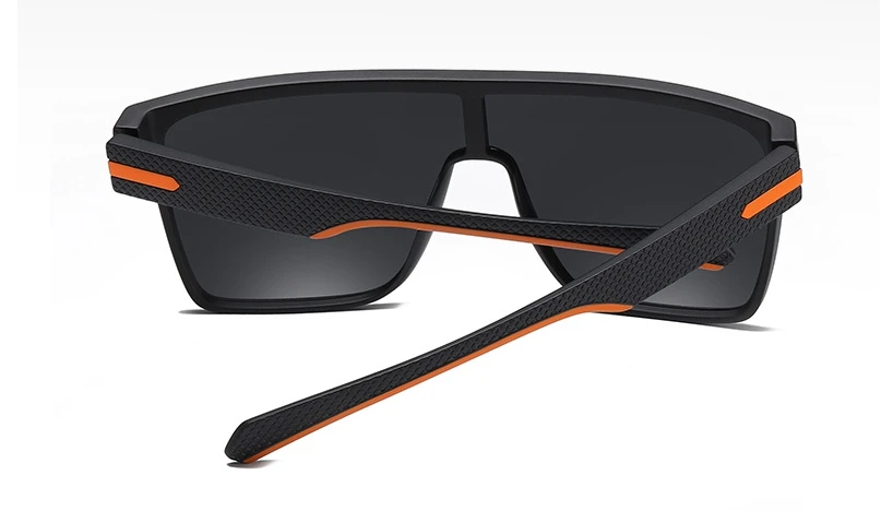45993 Plastic Titanium Polarized One Lens Sunglasses Men Women Fashion UV400