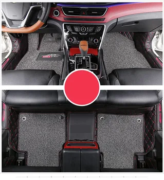 

fiber leather car floor mat for geely atlas/emgrand gt 2014 2015 2016 2017 2018 2019