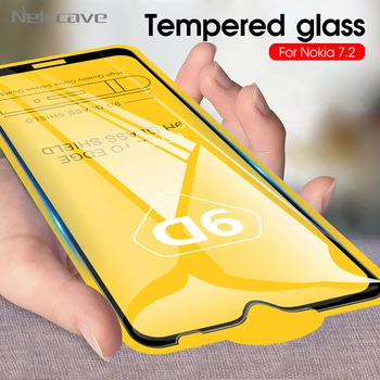 

1000Pcs 9D Curved Full Coverage Tempered Glass For Nokia 9 8 7 6 Nokia 5 4 3 2 1 Nokia 3.1 2.1 Screen Protector Protective Film
