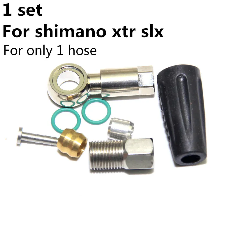 BestPartsCom Brake Hose Adapter Fitting Olive Head Connecting Insert Set Replaces for Shimano BH90 SLX XT XTR Hydraulic BestPartsCom Brake Hose Adapter Fitting Olive Head Connecting Insert Set Replaces for Shimano BH90 SLX XT XTR Hydraulic